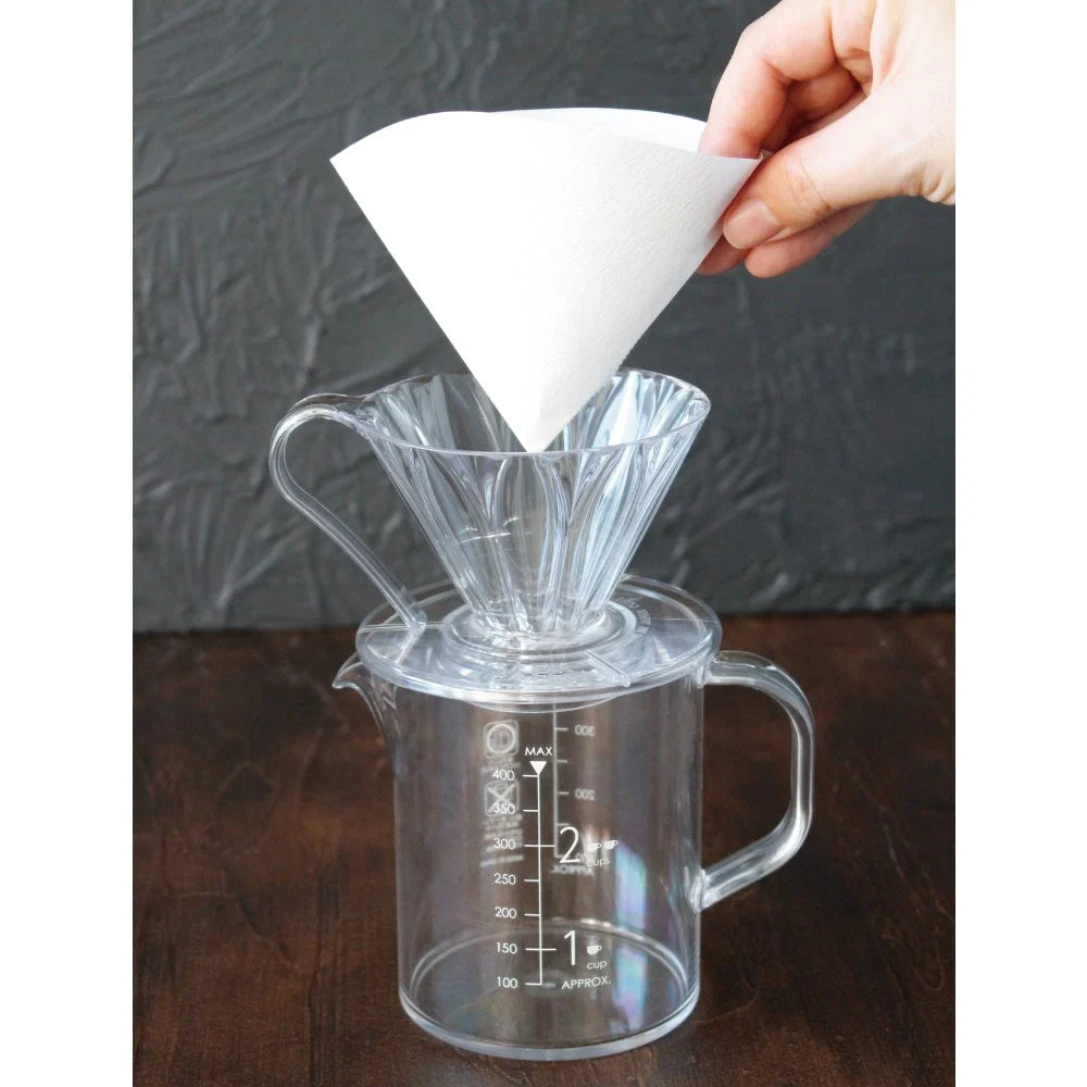CAFEC Light Roast T-92 Coffee Paper Filters Cup 1 – 100pcs