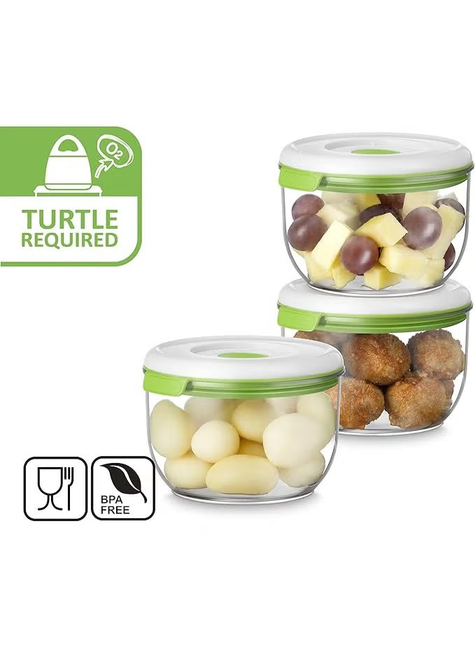 FOSA Smart Vacuum Food Storage Starter Set – Pump + 600ml & 1350ml Containers