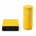 Nuttii Yellow Coffee Bundle – Electric Grinder & Piccolo Scale