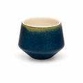 Handmade Porcelain Coffee Cup | MK Studio | Dark Blue