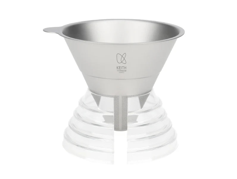 KEITH Titanium Ti3661 Titanium Coffee Funnel