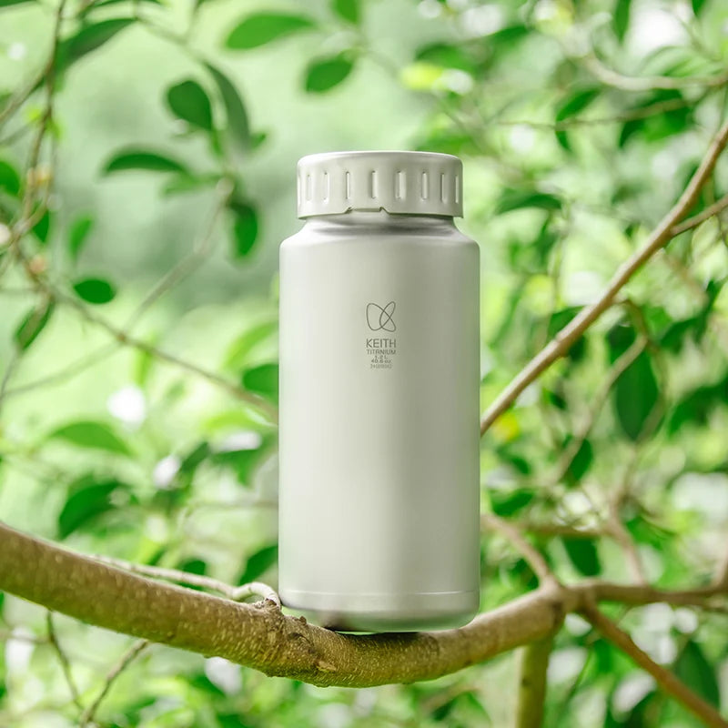 KEITH Titanium Bayonet-Cap Bottle with Sleeve
