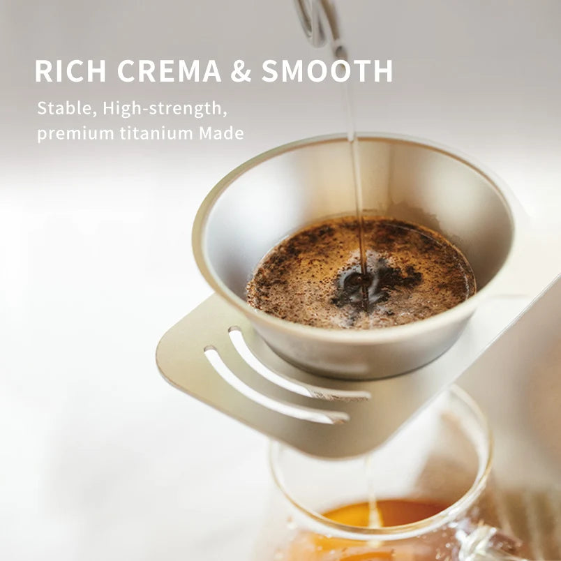 KEITH Titanium Ti3612 Pour-Over Coffee Kit