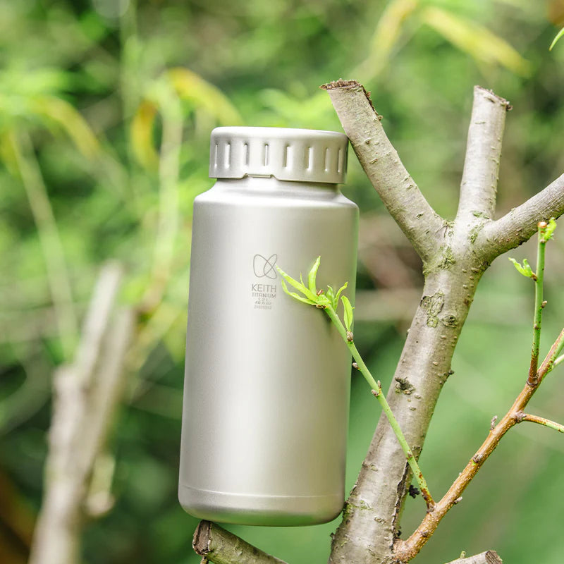KEITH Titanium Bayonet-Cap Bottle with Sleeve
