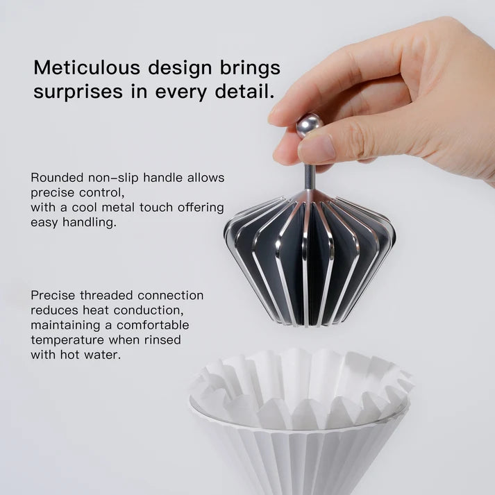Codale Coffee Paper Presser for Basket & V60 Filters