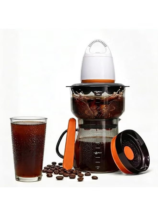 FOSA VacBrew Ultimate Hot & Cold Brew Vacuum Coffee Maker with Stainless Steel Travel Mug 500ml