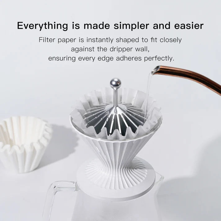 Codale Coffee Paper Presser for Basket & V60 Filters