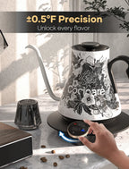Cocinare Artisan Collection Blossom Electric Kettle