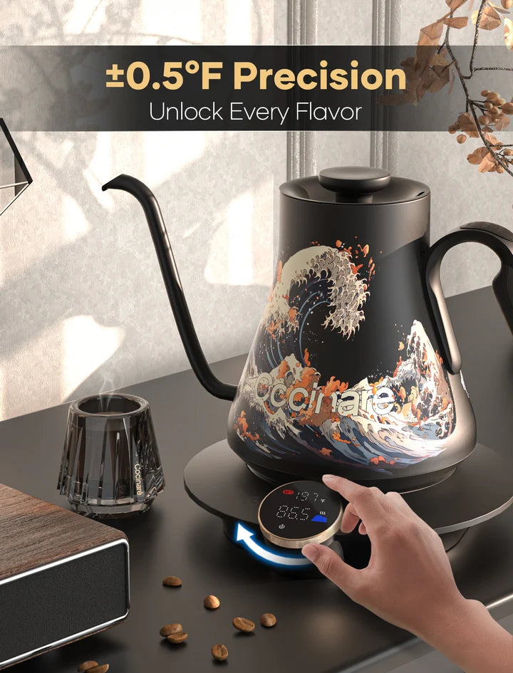 Cocinare Artisan Collection Wave Electric Kettle