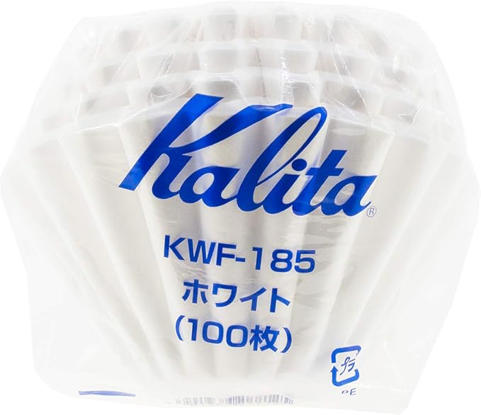 Kalita Wave 185 Coffee Filters – 100 Pack