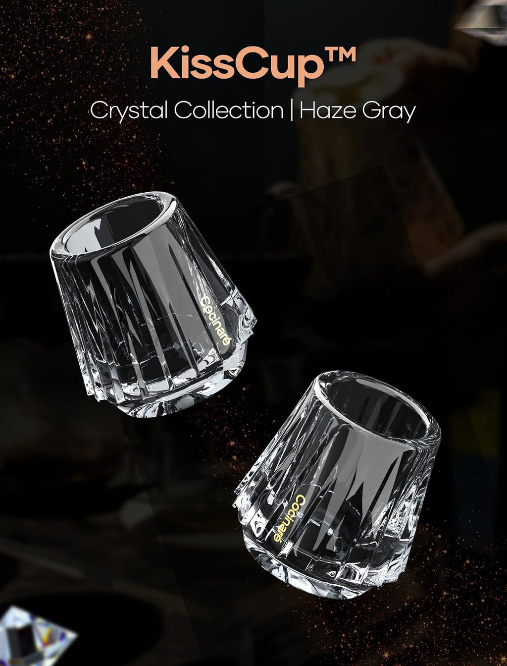Cocinare KissCup Crystal Glass – 45ml