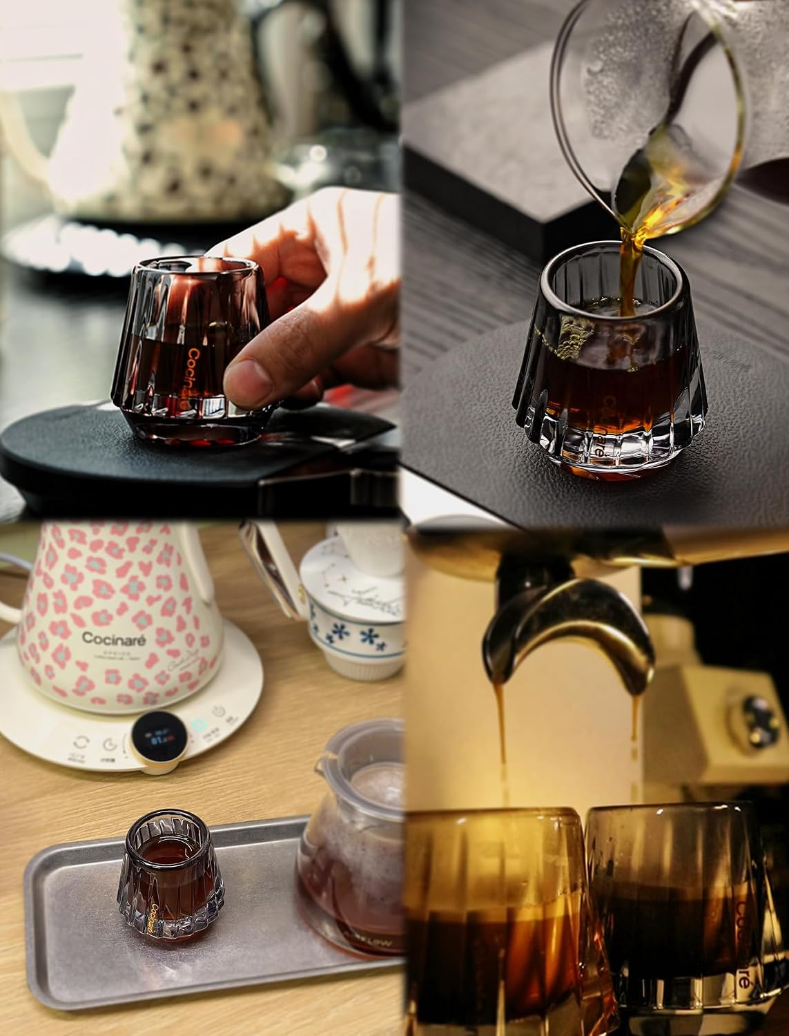Cocinare KissCup Crystal Glass – 45ml