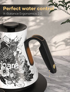 Cocinare Artisan Collection Blossom Electric Kettle
