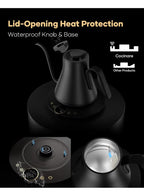 Cocinare FLOW B9 Barista Gooseneck Electric Kettle 0.9L