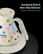Cocinare Color-Changing Collection Polka Electric Kettle