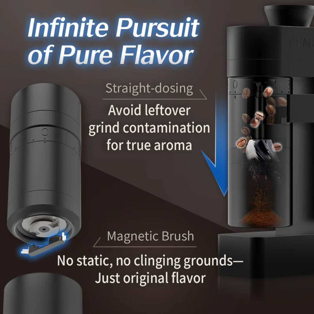 Femobook A5 Electric Coffee Grinder-Battery version