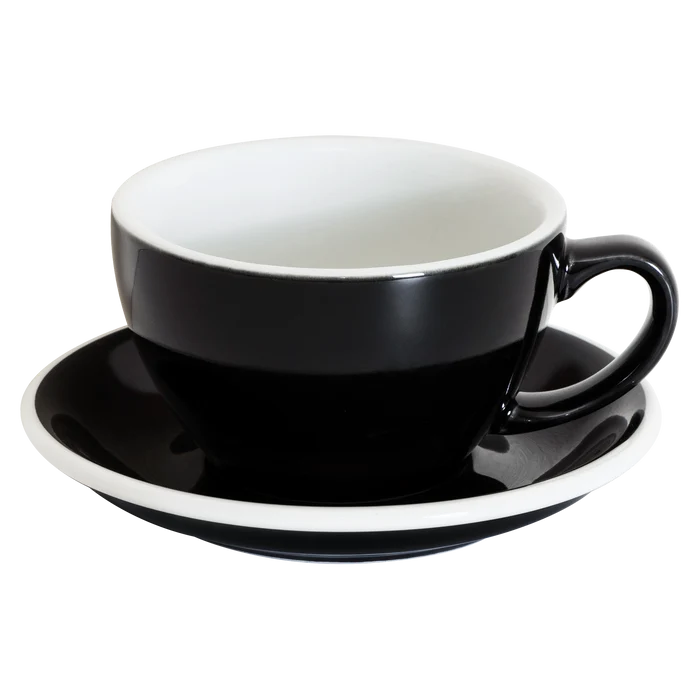 Loveramics Egg Cafe Latte Cup & Saucer 300ml – Regular Colours