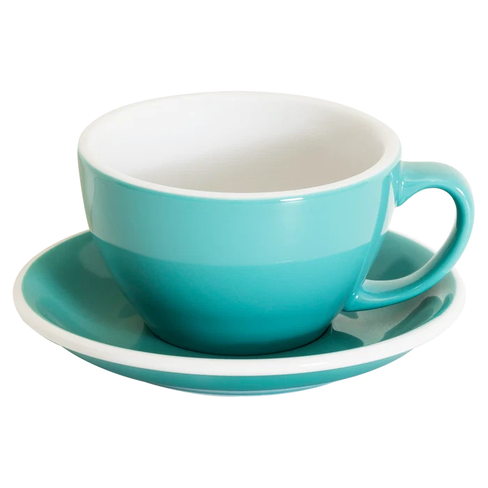 Loveramics Egg Cafe Latte Cup & Saucer 300ml – Regular Colours