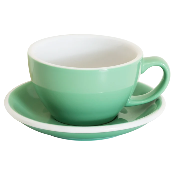 Loveramics Egg Cafe Latte Cup & Saucer 300ml – Regular Colours