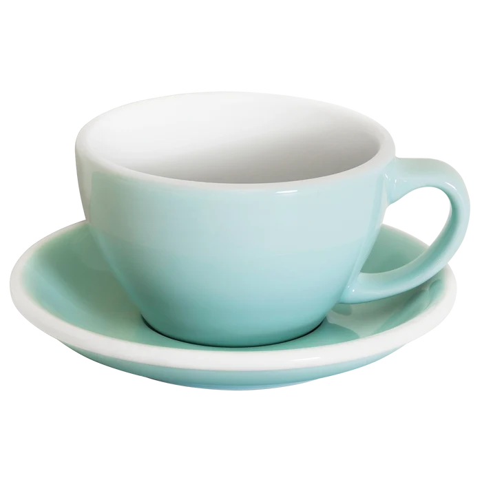 Loveramics Egg Cafe Latte Cup & Saucer 300ml – Regular Colours