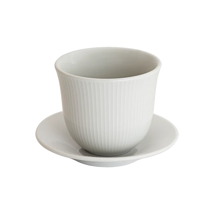 Loveramics Brewers 250ml Embossed Tasting Cup & 13cm Plate