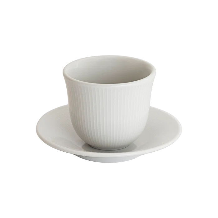 Loveramics Brewers 150ml Embossed Tasting Cup & 13cm Plate