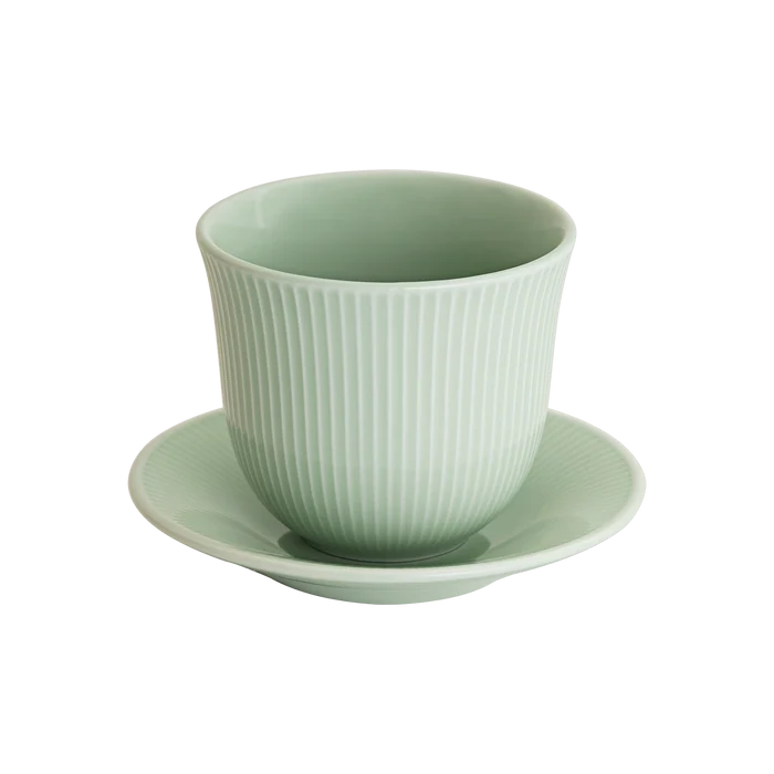 Loveramics Brewers 250ml Embossed Tasting Cup & 13cm Plate
