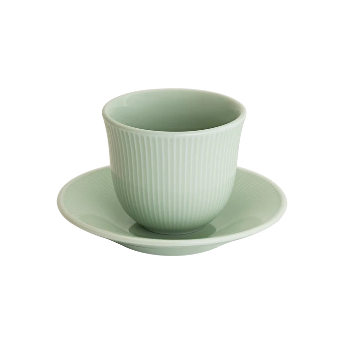 Loveramics Brewers 150ml Embossed Tasting Cup & 13cm Plate