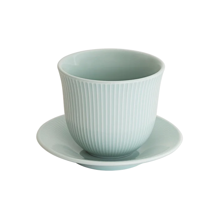 Loveramics Brewers 250ml Embossed Tasting Cup & 13cm Plate