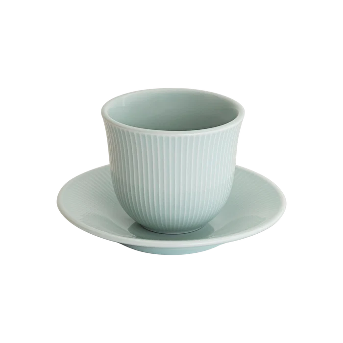 Loveramics Brewers 150ml Embossed Tasting Cup & 13cm Plate