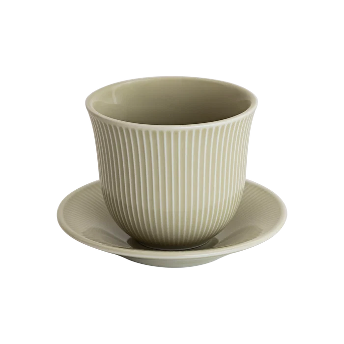 Loveramics Brewers 250ml Embossed Tasting Cup & 13cm Plate