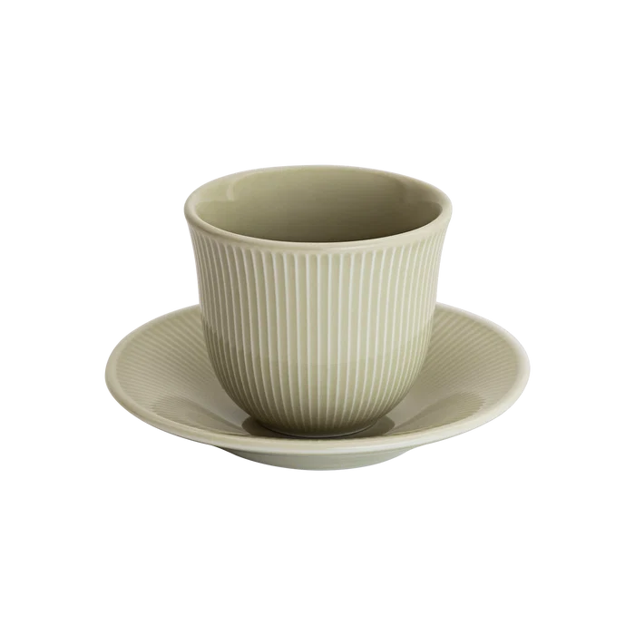 Loveramics Brewers 150ml Embossed Tasting Cup & 13cm Plate