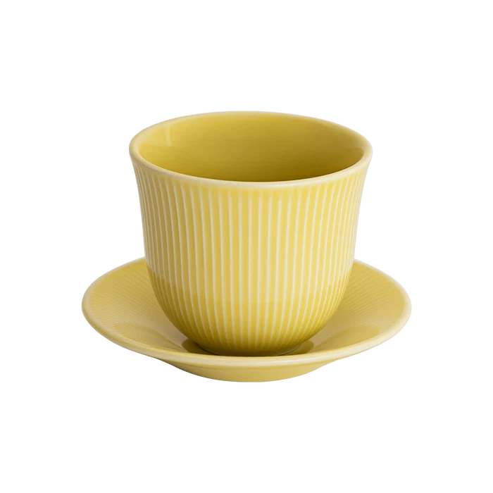 Loveramics Brewers 250ml Embossed Tasting Cup & 13cm Plate
