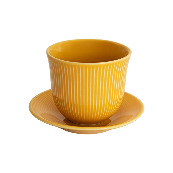 Loveramics Brewers 250ml Embossed Tasting Cup & 13cm Plate