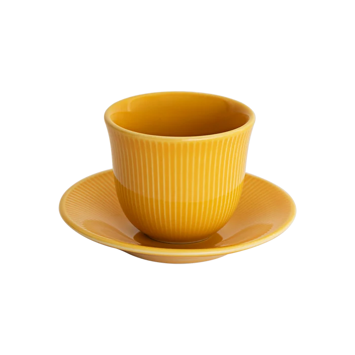 Loveramics Brewers 150ml Embossed Tasting Cup & 13cm Plate