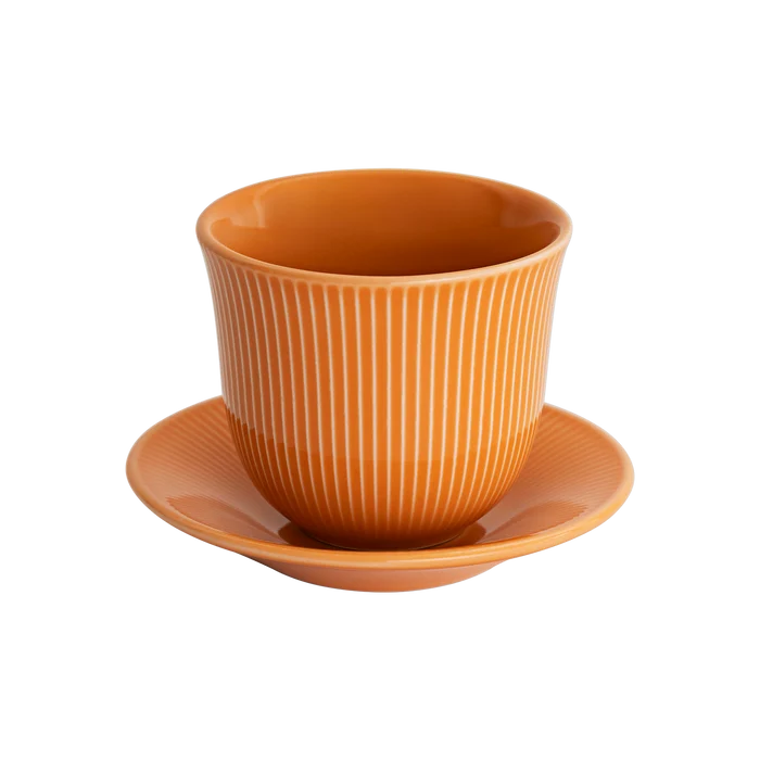 Loveramics Brewers 250ml Embossed Tasting Cup & 13cm Plate