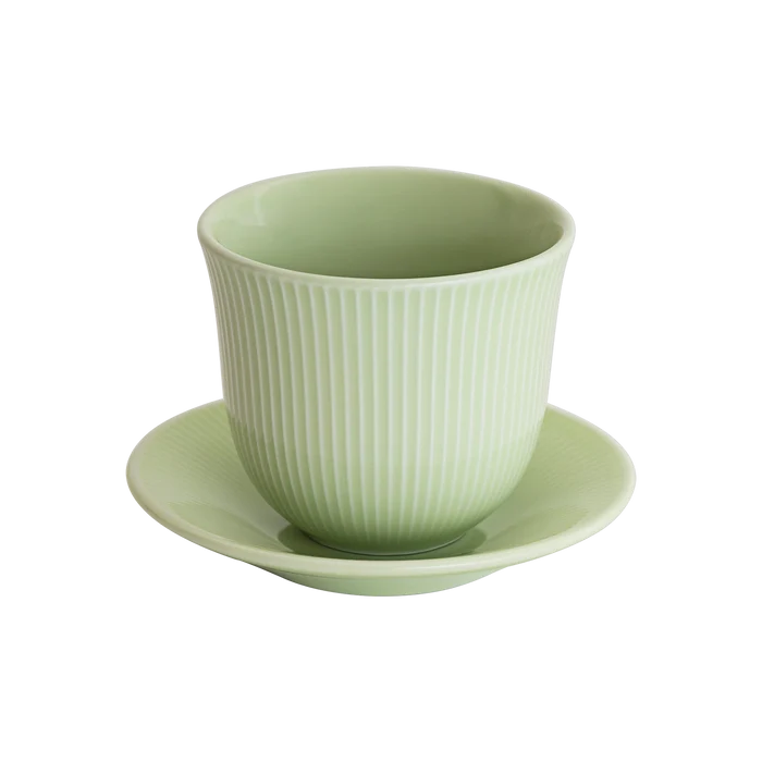 Loveramics Brewers 250ml Embossed Tasting Cup & 13cm Plate