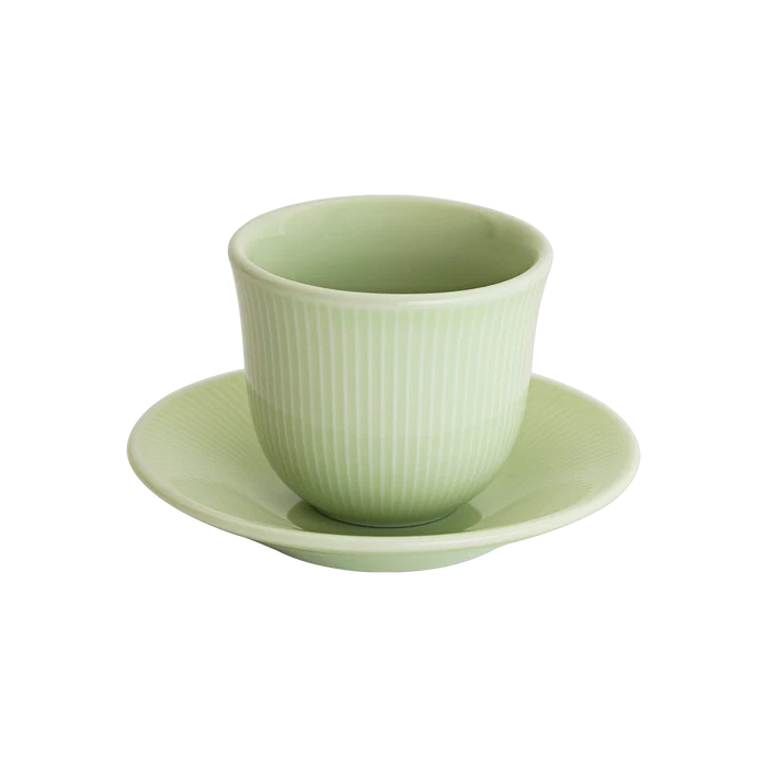 Loveramics Brewers 150ml Embossed Tasting Cup & 13cm Plate