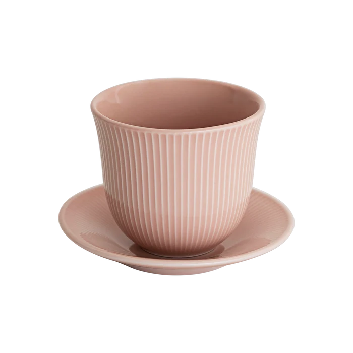 Loveramics Brewers 250ml Embossed Tasting Cup & 13cm Plate