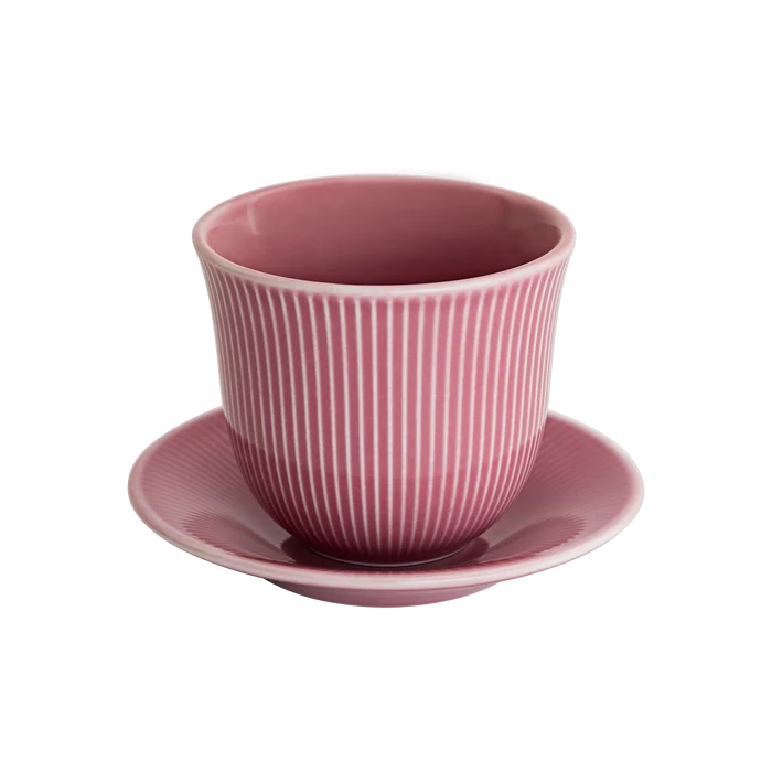 Loveramics Brewers 250ml Embossed Tasting Cup & 13cm Plate