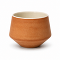 Handmade Porcelain Coffee Cup | MK Studio | Brown brick