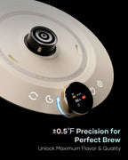 Cocinare Color-Changing Collection Polka Electric Kettle
