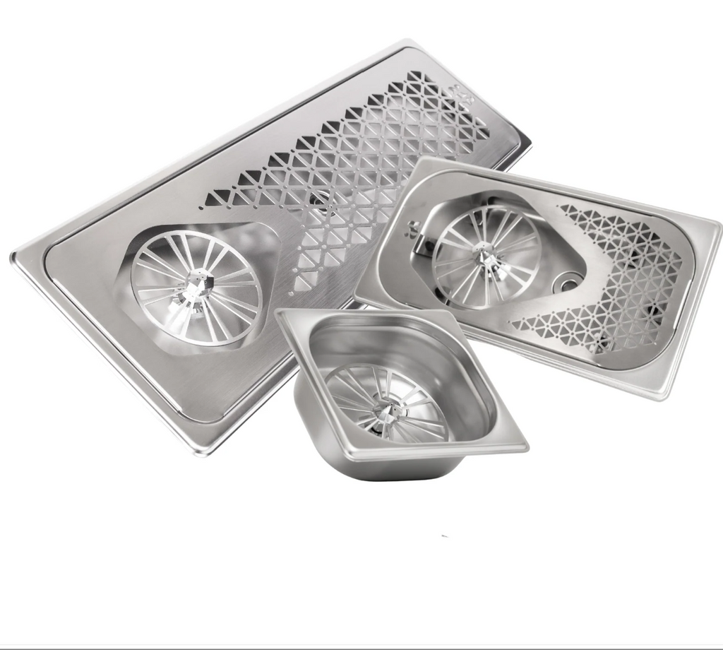 The Artisan Barista Jug Rinser - Stainless Steel Edition