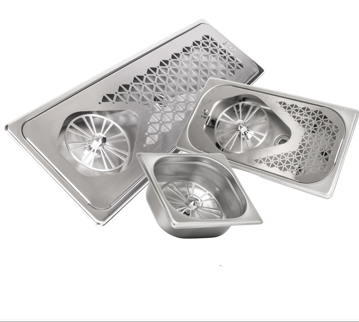 The Artisan Barista Jug Rinser - Stainless Steel Edition
