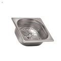 The Artisan Barista Jug Rinser - Stainless Steel Edition