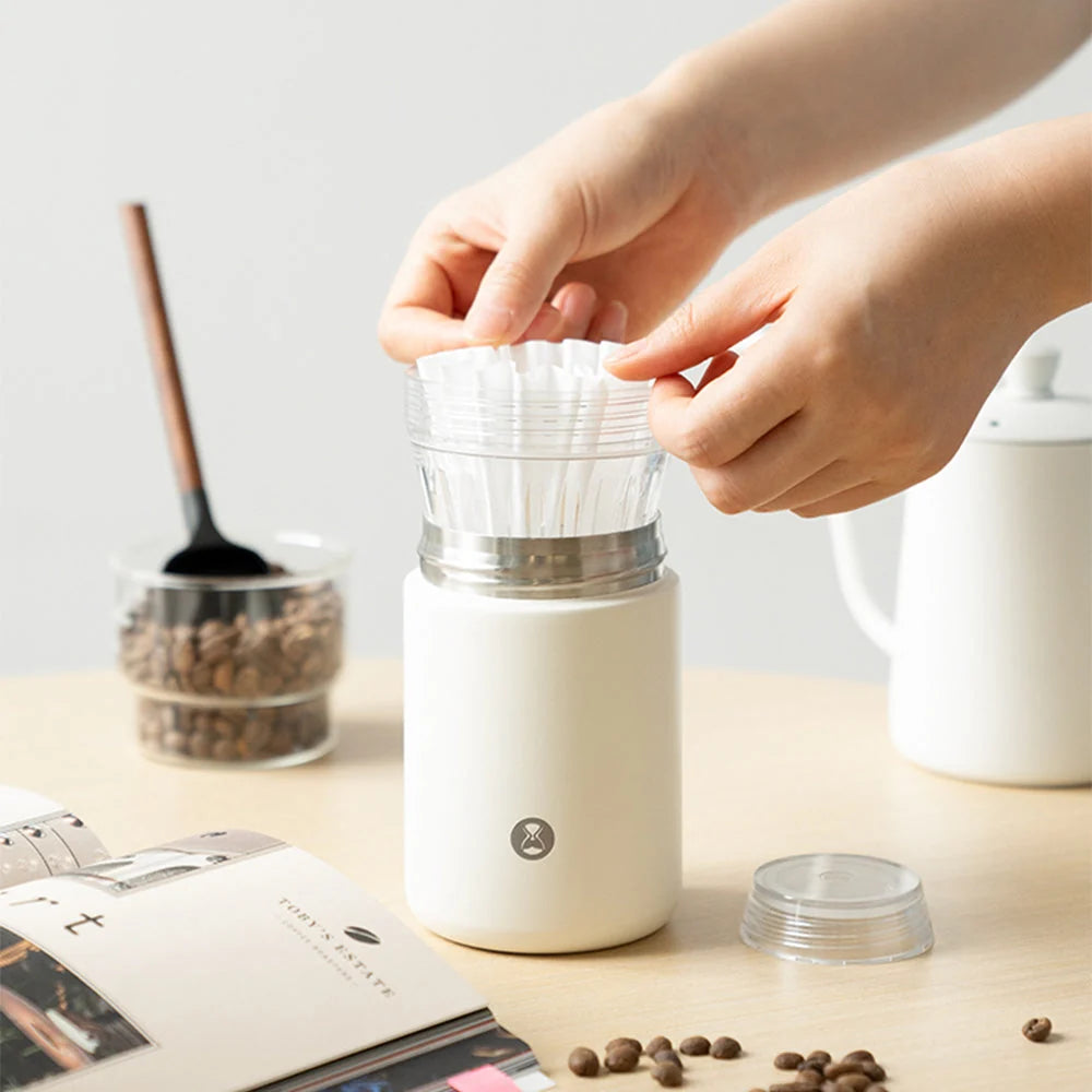 NUTTII TIMEMORE 1+1 Tumbler with Coffee Dripper