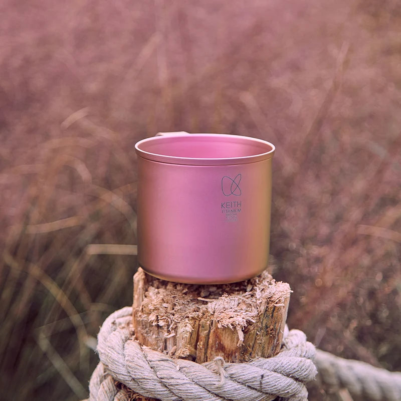 KEITH Titanium Radiant Spectrum Cup – Flamingo Pink