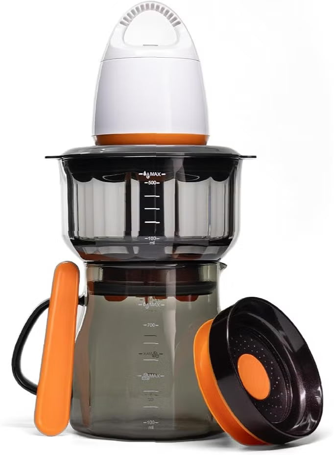 FOSA VacBrew Ultimate Hot & Cold Brew Vacuum Coffee Maker with Stainless Steel Travel Mug 500ml