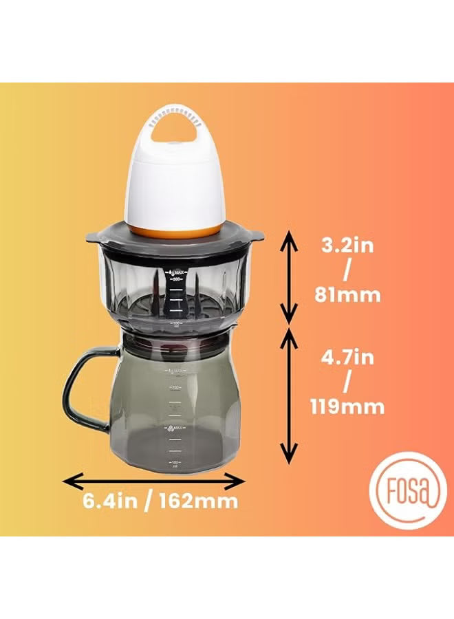 FOSA VacBrew Ultimate Hot & Cold Brew Vacuum Coffee Maker with Stainless Steel Travel Mug 500ml