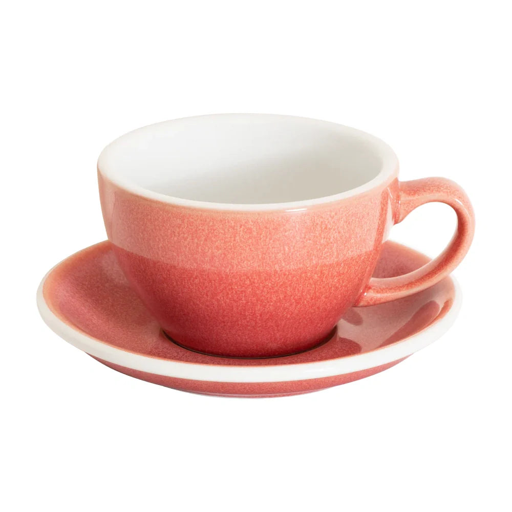 Loveramics Egg Latte Cup and Saucer Potters Colours 300ml